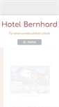 Mobile Screenshot of hotelbernhard.com